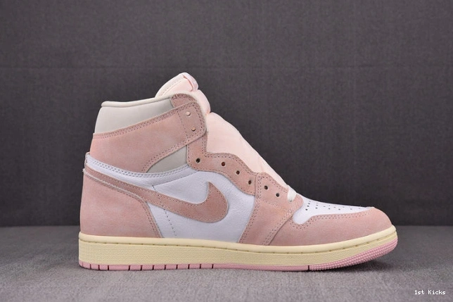 1st Kicks Shoes 1619 jordan pink” retro air high GoodFit fd2596- 1 og “washed 1109